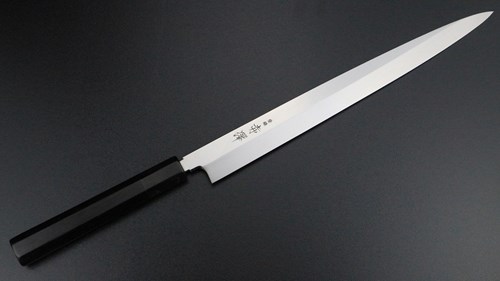 Picture of Akazawa Ginsan-Ko Honyaki Fugibiki with ebony saya 