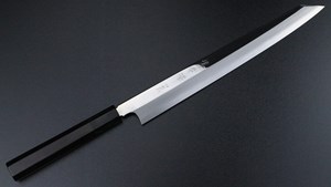 Picture of Akazawa Arashi Mirror (VG10) Kengata  with Ebony Saya