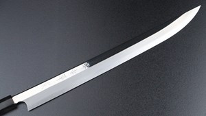 Picture of Akazawa Arashi Mirror (VG10) Turugi Yanagi  with Ebony Saya