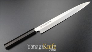 Show details for Tsukiji Masamoto Shiro-Ko #1 Yanagi with Ebony Saya Picture of Tsukiji Masamoto Shiro-Ko #1 Yanagi with Ebony Saya