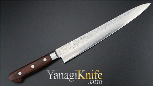 Picture of JIKKO Tsutime Damascus Sujihiki