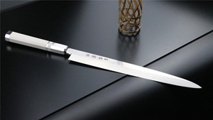 Picture of Akazawa PM Honyaki ZDP189 Yanagi White Handle ( Sold Out , Pre-orderable )