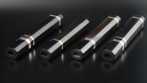 Picture for category Ebony Handle (Silver Rings)