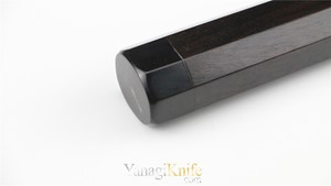 Picture of Double Buffalo Horn Ebony Handle for Usuba