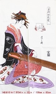 Picture of ML26 "Edo Era Noble" Decorative Curtain Style-2