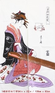 图片 ML26 若彤初門簾54in x 33in / 138cm x 83cm