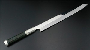 Picture of Akazawa Fuji Mountain Full Moon Shiro-Ko Honyaki Yanagi 270mm (Genkai) ( Sold Out , Pre-orderable )