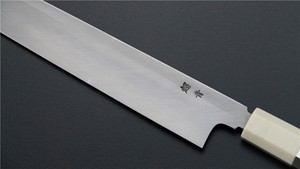 Picture of Izumimasa Chou  Ao-Ko Mizu Honyaki Yanagi with red wood handle 270mm  (SOLD OUT)