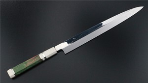 Picture of Akazawa Fuji Mountain, Half Moon Shiro-Ko Honyaki Yanagi 270mm (Genkai) ( Sold Out , Pre-orderable )