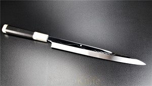 Picture of Akazawa Fuji Mountain Full Moon Shiro-Ko Honyaki Yanagi 300mm (Genkai) ( Sold Out , Pre-orderable )