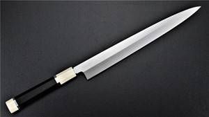 Picture of Akazawa Shiro-Ko honyaki Yanagi 270mm (Special No-Brand Engraving Ver.) (Made by Togashi) (SOLD OUT)