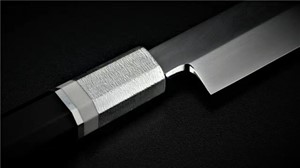 Picture of Akazawa PM Honyaki ZDP189 Yanagi with Hon-Ebony Saya cover300mm ( Sold Out , Pre-orderable )