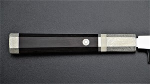 Picture of Akazawa's ZDP189 Whole Mirror Polished 300mm Honyaki Sakimaru ( Sold Out , Pre-orderable )