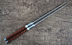 显示明细 蛇紋木 銀輪 八角柄 盛箸 图片 蛇紋木 銀輪 八角柄 盛箸