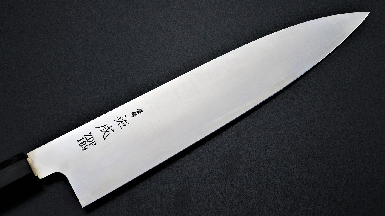 佑成ZDP-189 粉末鋼 和牛刀(三白銅柄)