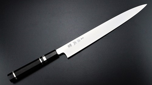 Picture of Sukenari ZDP-189 Wa-sujihiki With Nickle Silver Handle