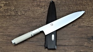 Picture of Akazawa ZDP189 2-Mirror Honyaki Gyuto 240mm ( Sold Out , Pre-orderable )