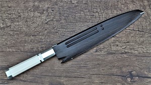 Picture of Akazawa ZDP189 2-Mirror Honyaki Gyuto 240mm ( Sold Out , Pre-orderable )