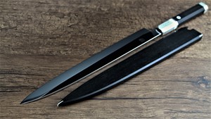 Picture of Akazawa PM Whole Mirror Polished  Honyaki ZDP189 Yanagi ( Sold Out , Pre-orderable )