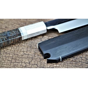 Picture of Akazawa Fuji Mountain Half Moon Shiro-Ko Honyaki Yanagi 270mm (Genkai)（SOLD OUT）