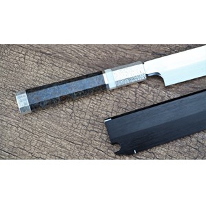 Picture of Akazawa Fuji Mountain Half Moon Shiro-Ko Honyaki Yanagi 270mm (Genkai)（SOLD OUT）