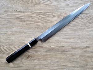 Show details for Akazawa Shiro-ko Hongasumi Yanagi Free Upgrade Single White Ring Handle Picture of Akazawa Shiro-ko Hongasumi Yanagi Free Upgrade Single White Ring Handle