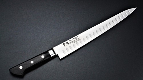 Picture of JIKKO Hyper Inox Sujihiki（hollow edge）