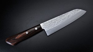 Picture of JIKKO Tsutime Damascus Santoku #2