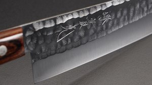 Picture of JIKKO Tsutime Damascus Santoku #2