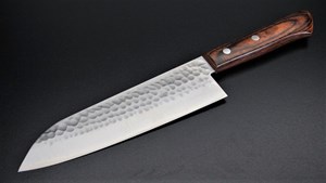 Picture of JIKKO Tsutime Damascus Santoku #2