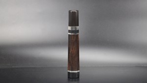 Picture of  Ebony Handle With Three Nickel Silver Rings for Gyuto 