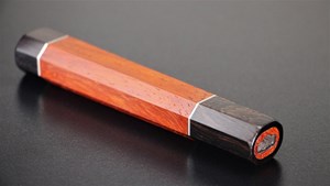 Picture for category Red Wood two Nickel Silver Rings With ebony Bolster