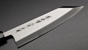 图片 赤澤 白鋼本霞 特上 切付出刃180mm