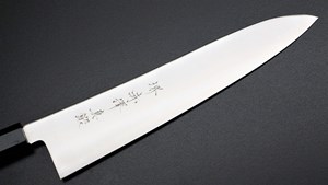 Picture of Akazawa Chou-Ao-Sintan Wa-Gyuto  With Triple Nickel Silver Ring And Wenge Saya