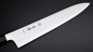 Picture of Akazawa R2(SG2) Wa-Gyuto With Nickel Silver Handle And Ebony Saya