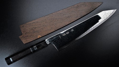 Picture of Akazawa VG10  Wa-Kiritsuke Gyuto With Nickel Silver Handle And Wenge Saya