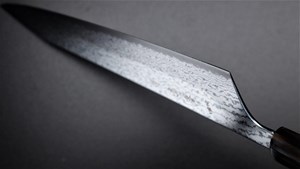 Picture of Akazawa VG10  Wa-Kiritsuke Gyuto With Nickel Silver Handle And Wenge Saya