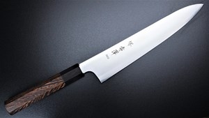 Picture of Akazawa  R2(SG2) Wa-Gyuto With Wenge Handle And Wenge Saya 