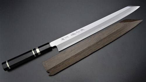 Picture of Akazawa Shiro-ko Hongasumi  Kengata With Nickel Silver And Wenge Cover