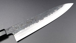 Picture of  Akazawa  Yoshikazu Tanaka Blue Steel #1 Black Style Wa-Gyuto 